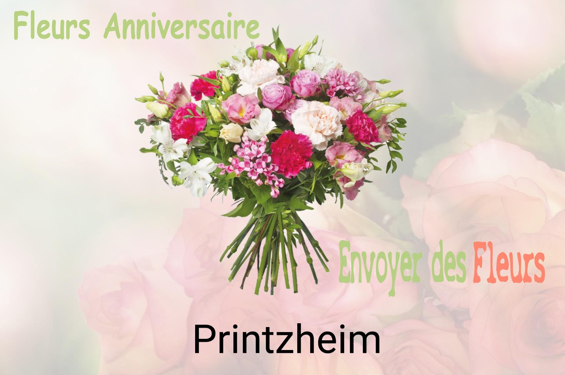 Bouquet de fleurs d’anniversaire livré à Printzheim
