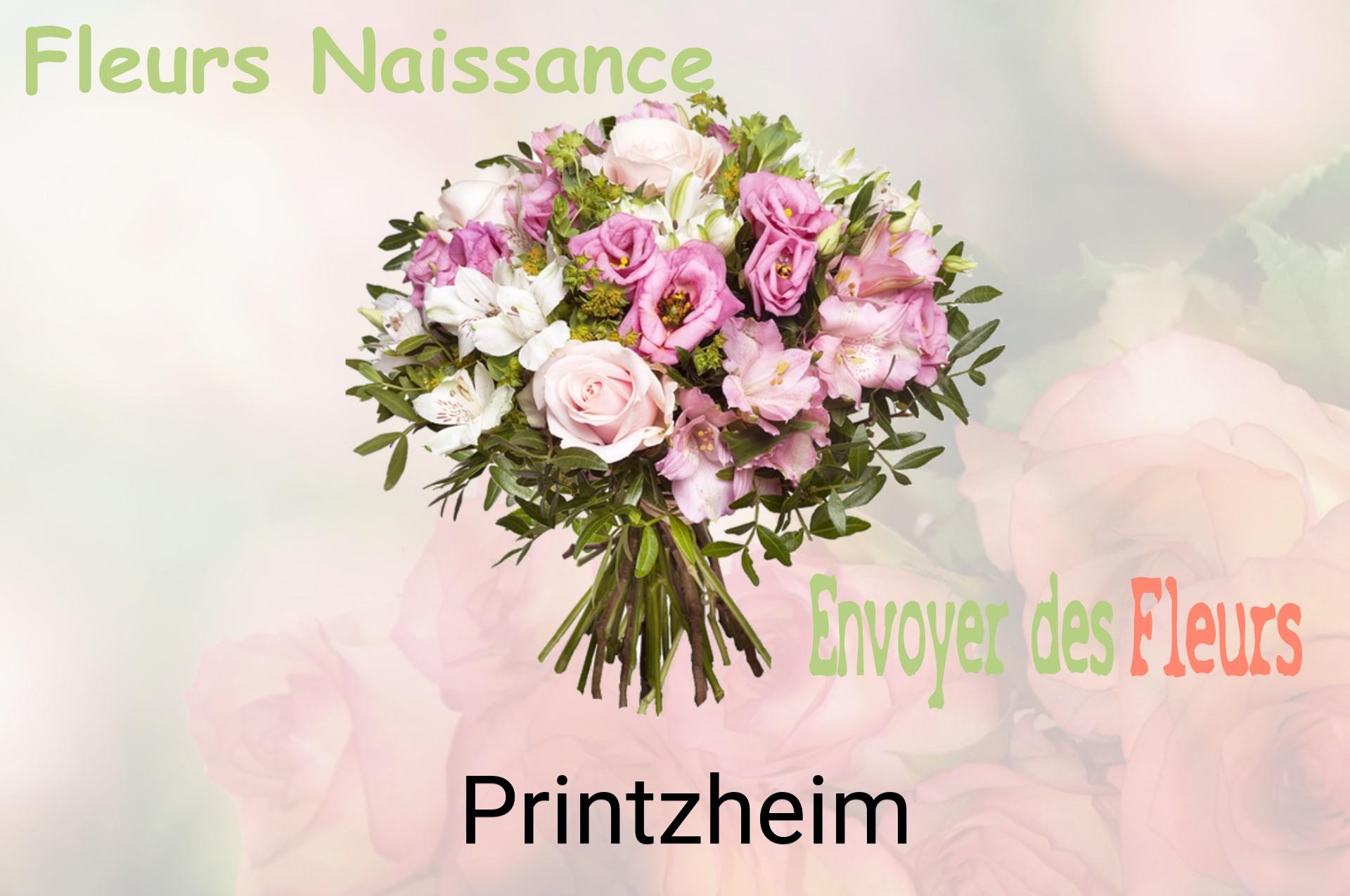 Bouquet de fleurs de naissance livré à Printzheim